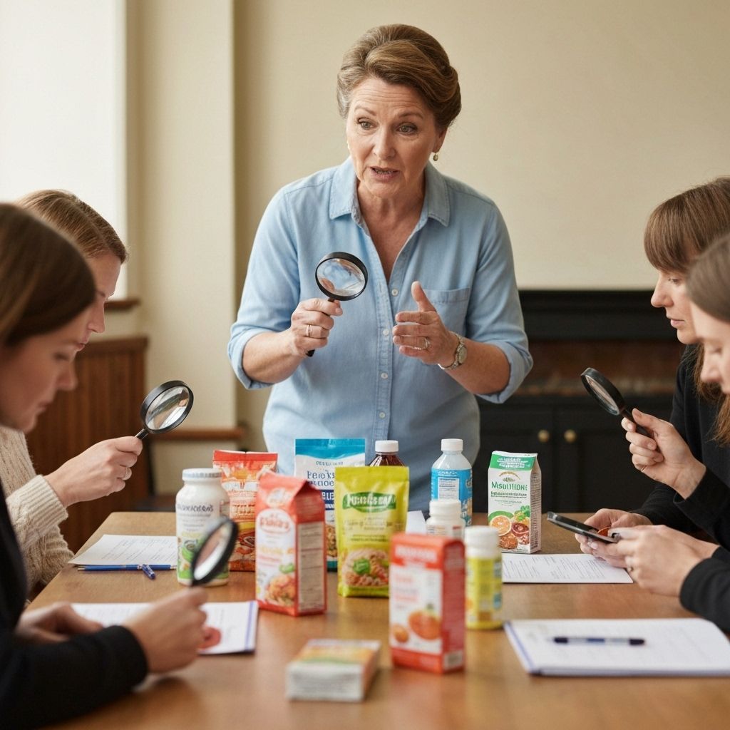 Etiquetas nutricionales